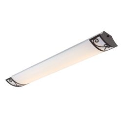 Canadian Tire No Decorative Fluorescent Light Fixture, Brushed Nickel , 4-ft : Questions ...